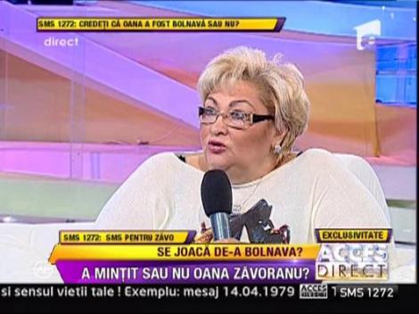 Oana Zavoranu, externata din spital