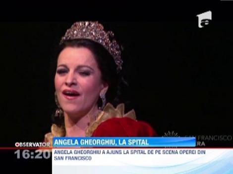 Soprana Angela Gheorghiu, internata de urgenta. I s-a facut rau in timpul unui spectacol