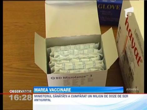 Campania nationala de vaccinare antigripala demareaza in aceasta saptamana