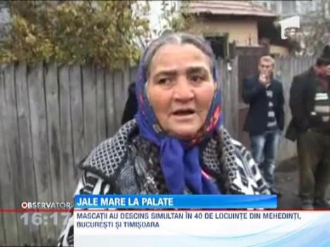 Descinderi cu scandal la Strehaia: Nevestele romilor au bocit ca la inmormantare