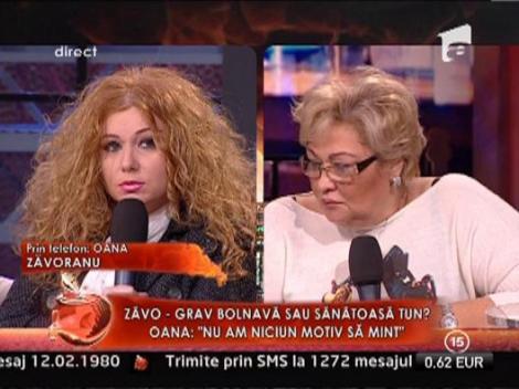 Oana Zavoranu: "Iau multe pastile ca sa pot trai. Ce motive as avea ca sa mint"