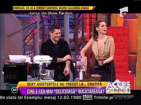 Cele mai sexy asistente TV au ajuns la cratita