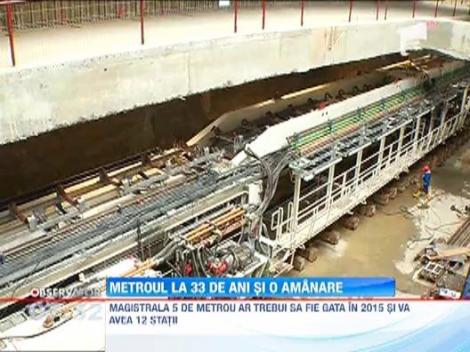 Tronsonul de metrou Drumul Taberei - Universitate, finalizat in 2016