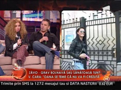 Veronica A. Cara, despre boala Oanei Zavoranu: "Se teme ca nu va fi crezuta"