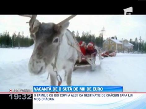 Cea mai scumpa vacanta de iarna s-a vandut cu 100 de mii de euro