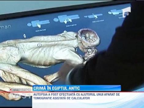 Autopsia virtuala a unei mumii egiptene, la Londra