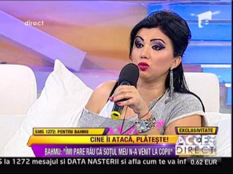 Adriana Bahmuteanu: "O sa-i cer pensie alimentara de 250 de lei pe luna lui Prigoana"