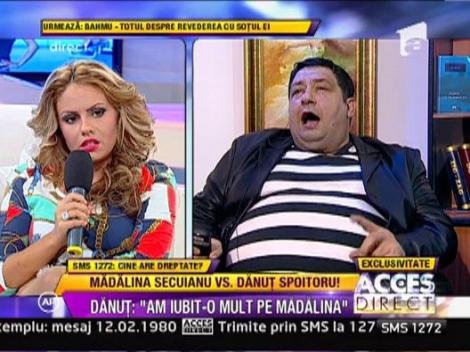 Danut Spoitoru: "Madalina Secuianu tragea cum mine pe nas"