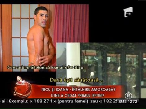 Intalnire amoroasa intre Ioana Tufar si Nicu taximetristu'