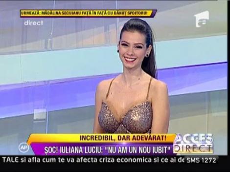 Iuliana Luciu: "Sunt singura si nici nu caut un nou iubit"