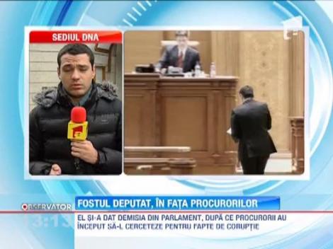 Fostul deputat Alin Trasculescu, in fata procurorilor