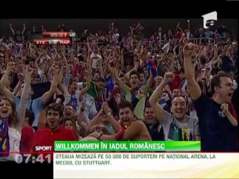 Nemtii s-au speriat rau de suporterii Stelei