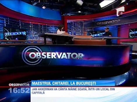 Maestrul desavarsit al chitarei, Jan Akkerman, canta in Capitala