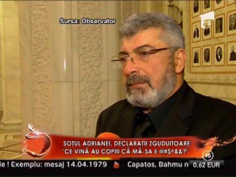 Silviu Prigoana: "Eu si Adriana nu vom mai putea sta niciodata sub acelasi acoperis"