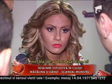 Intalnire exploziva in culise! Madalina Secuianu si Danut Spoitoru, la un pas de bataie