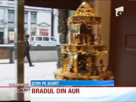 Vrei un brad din aur? Scoate din buzunar 4.5 milioane de dolari!