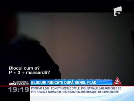 Capitala, impanzita de constructii fara autorizatie