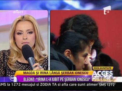 Magda Catone refuza sa stea in apropierea Irinei, amanta lui Serban Ionescu