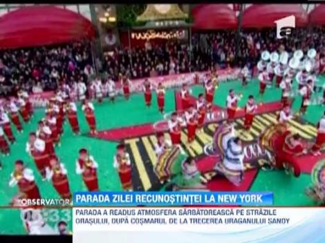 Parada anuala de Ziua Recunostintei a readus la viata New York-ul