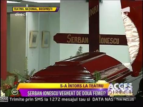 Trupul neinsufletit al actorului Serban Ionescu a fost depus la Teatrul National