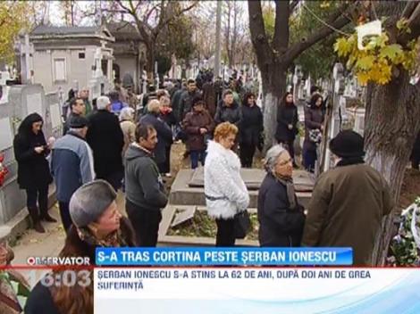 Ion al lui Rebreanu a mers pe ultimul drum. Serban Ionescu, inmormantat cu onoruri militare