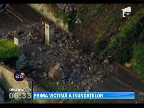 Inundatiile din Marea Britanie au facut prima victima