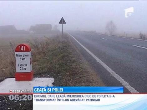 Judetul Harghita a avut parte de primul polei