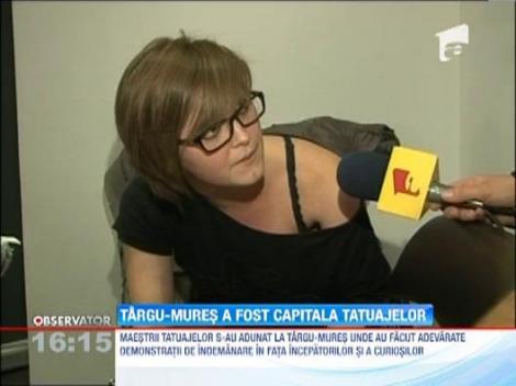 Maestrii tatuajului si-au dat intalnire la Targu-Mures