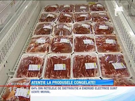 Consumul de alimente congelate care incalca regulile de pastrare creste riscul de boli cronice