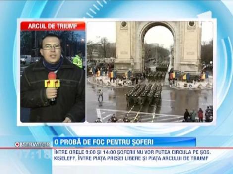 Intre orele 9 si 14, soferii nu vor putea circula pe sosea Kiseleff