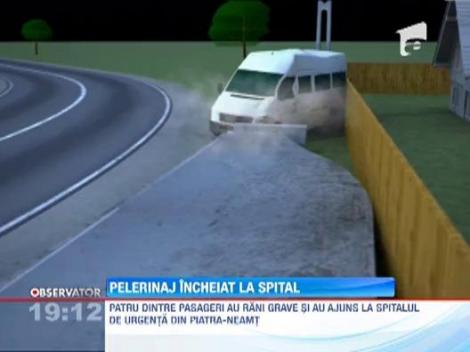 Pelerinaj cu final tragic in judetul Neamt: Zece raniti, patru dintre ei in stare grava