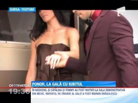 Catalina Ponor si Marian Dragulescu au dansat impreuna la o gala demonstrativa