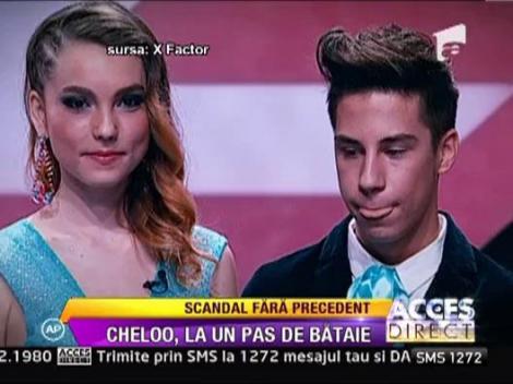 Scandal mare in culisele emisiunii X Factor! Cheloo, blestemat de tatal unui concurent