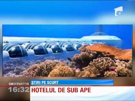 Capela de casatorii la 12 metri sub apa! Insula Fiji va beneficia de un impresionant complex hotelier subacvatic