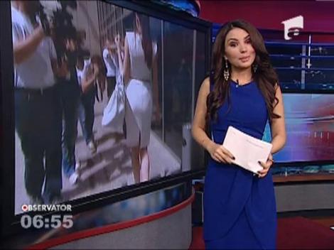 Monica Gabor este urmarita pas cu pas de Mister Pink