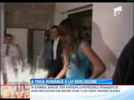 O a treia romanca, martora in procesul intentat lui Silvio Berlusconi