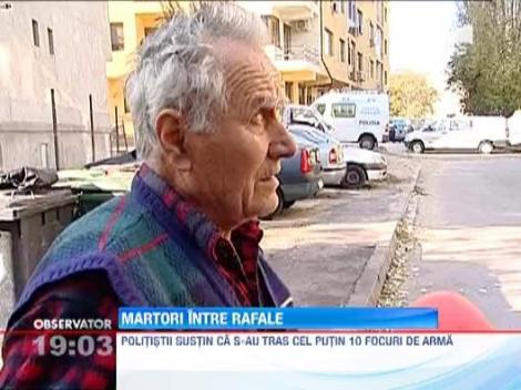 Martori intre rafale