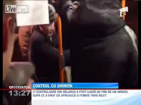 O controloare din Belarus a fost paruita de un individ, dupa ce a vrut sa opreasca o femeie fara bilet