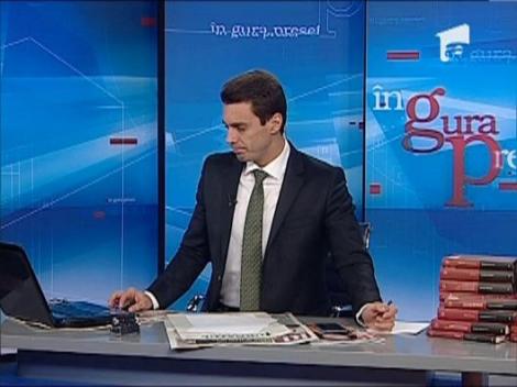 Mircea Badea, alaturi de sportivul Dragos Parlog