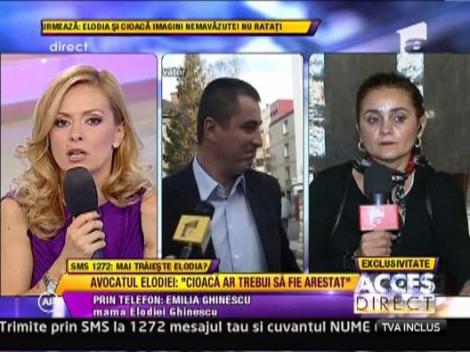 Avocatul Elodiei: "Cristian Cioaca ar trebui sa fie arestat"