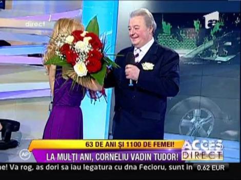 La multi ani, Corneliu Vadim Tudor! 63 de ani si 1100 de femei!