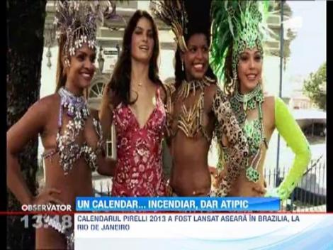 Calendarul Pirelli 2013 a fost lansat in Brazilia