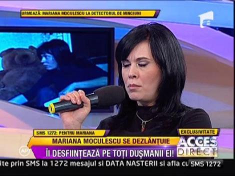 Mariana Moculescu: "L-am iertat pe Horia pentru ceea ce mi-a facut!"