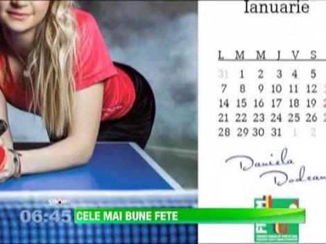 Cele mai bune jucatoare din tenisul de masa romanesc au realizat un calendar incendiar