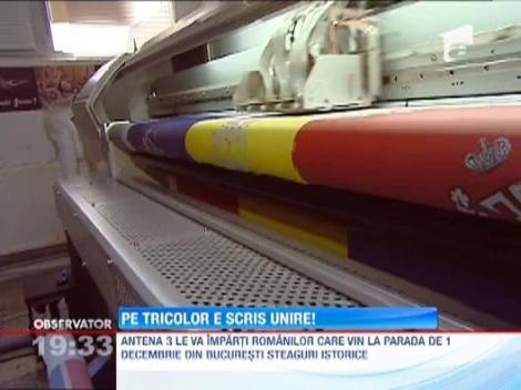 Antena 3 le va imparti steaguri istorice romanilor care vin la parada de 1 Decembrie