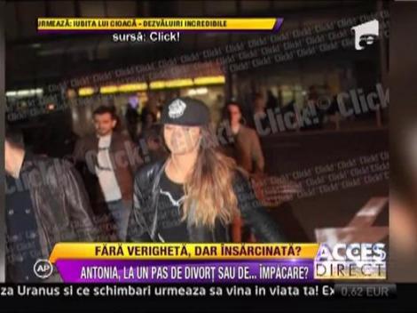 Antonia ar putea fi insarcinata