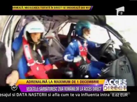 Vedetele sarbatoresc ziua nationala la Acces Direct