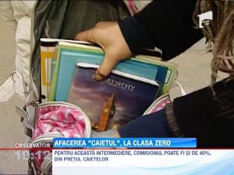 "Caietul", o noua afacere pe spatele parintilor
