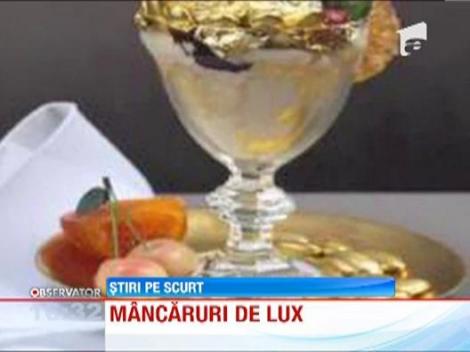 Aurul comestibil, cea mai scumpa mancare din lume! O portie costa 110.000 de dolari