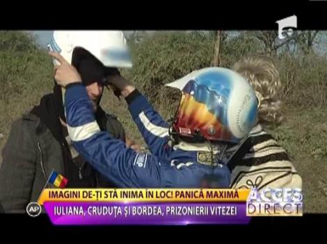 Iuliana Luciu, Daniela Crudu si Bordea, prizonierii vitezei!